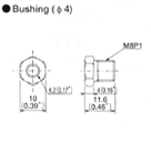 Bushing (Φ4)