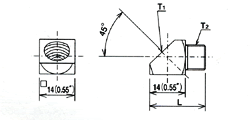 connectors Dimensional drawing