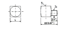 connectors Dimensional drawing