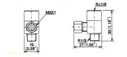 connectors Dimensional drawing