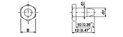 Drive bushing/Barb fitting