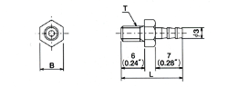 Drive bushing/Barb fitting