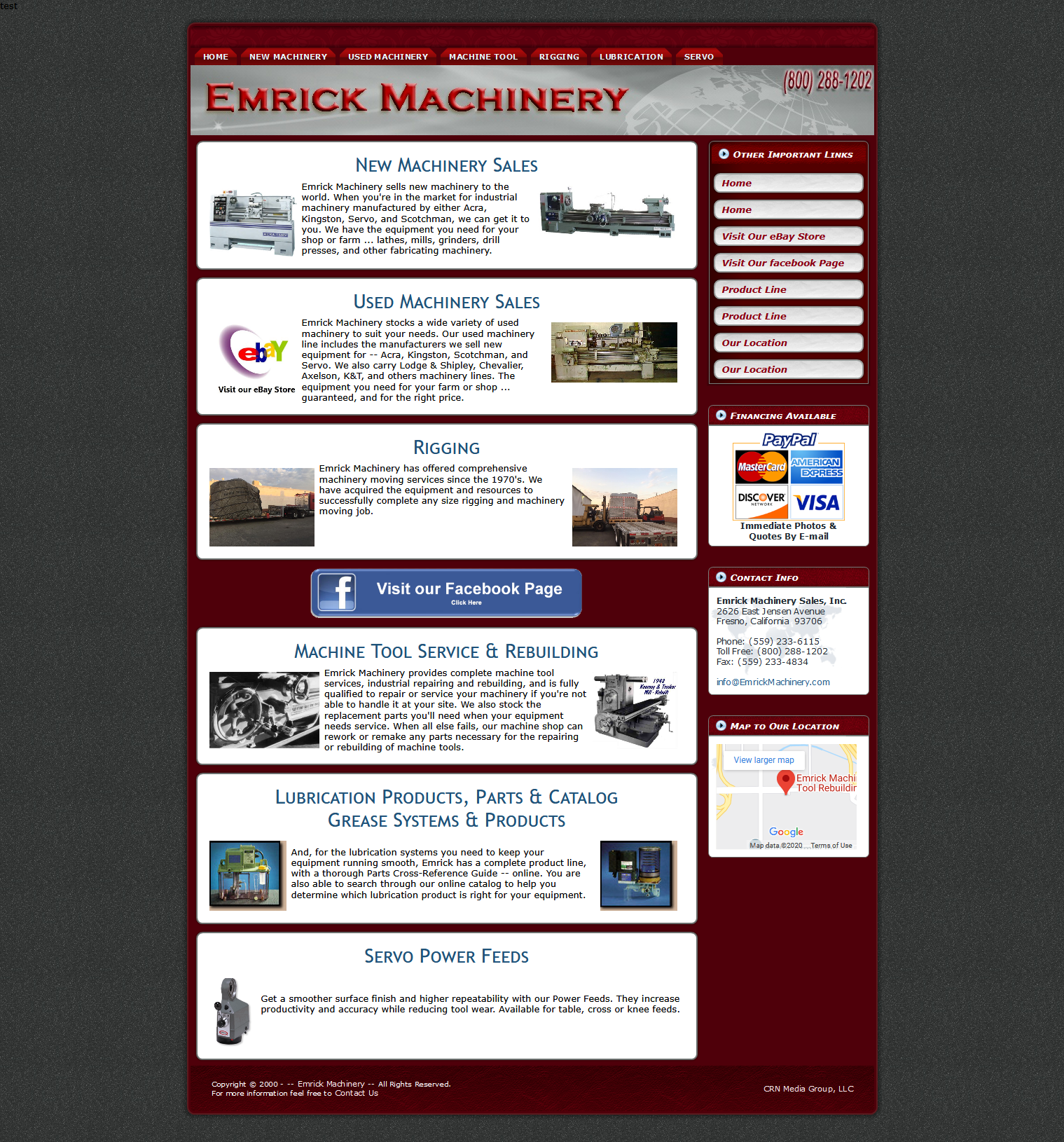 Emrick Machinery Sales