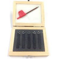 5/8" 5 PIECE INDEXABLE CARBIDE TURNING TOOL SET (